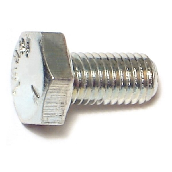 Midwest Fastener Grade 5, 1/4"-28 Hex Head Cap Screw, Zinc Plated Steel, 1/2 in L, 100 PK 00460 - main